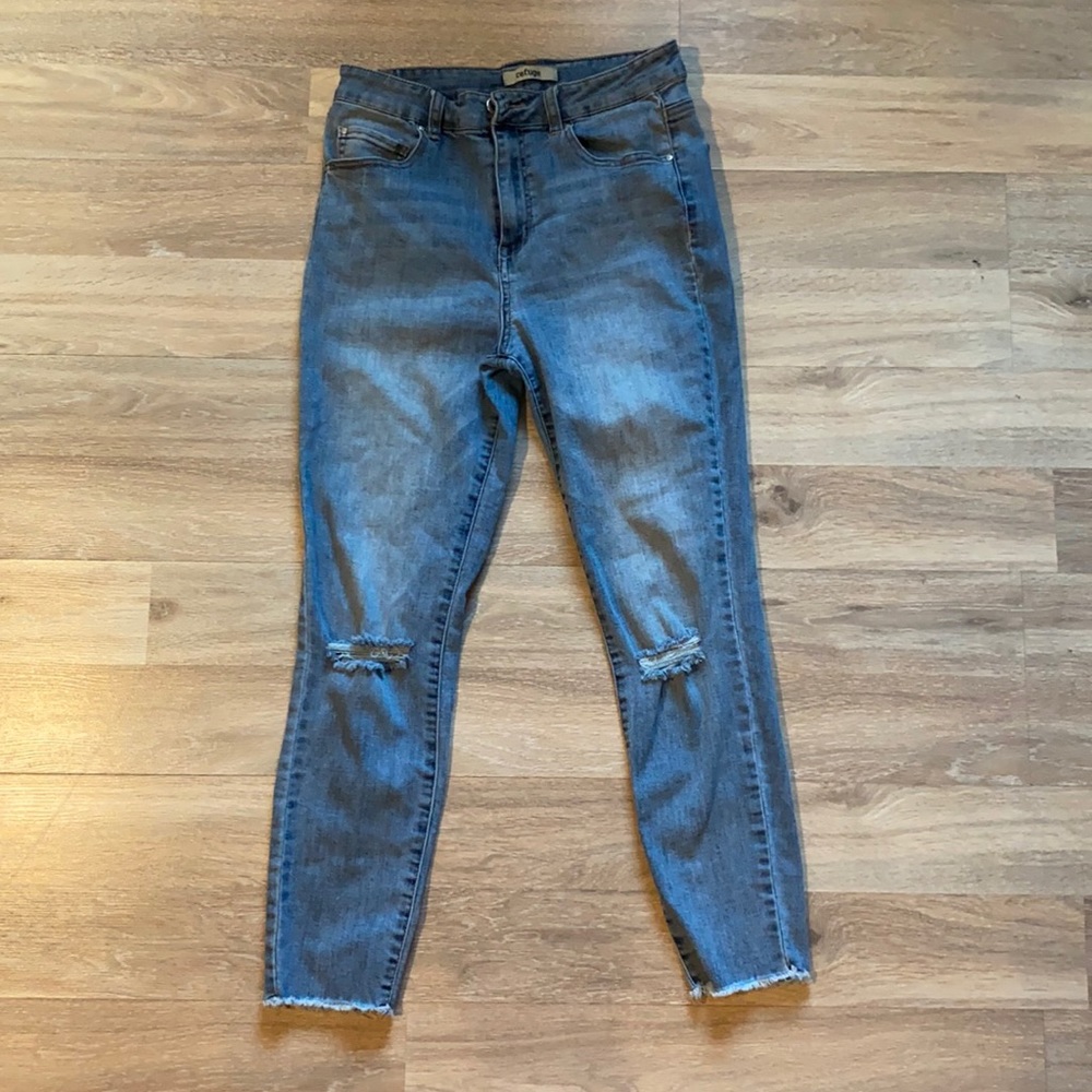 Refuge Blue Ripped Jeans